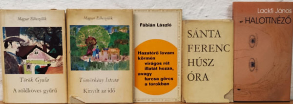 Török Gyula, Lackfi János, Fábián László, Sánta Ferenc Tömörkény István - Magyar irodalmi könyvcsomag
