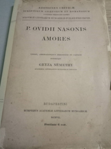 P. Ovidii Nasonis - P. Ovidii Nasonis: Amores