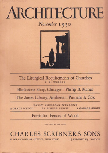 Architecture November 1930