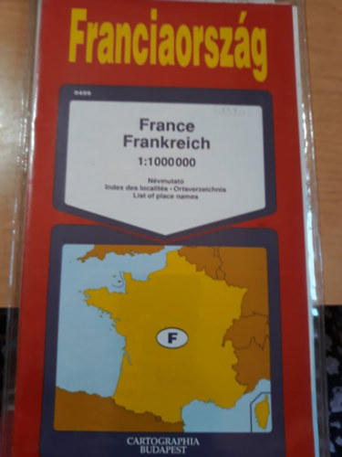 Franciaorszg 1:1000000