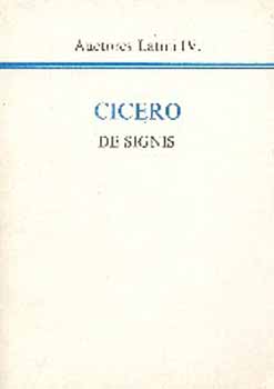 Marcus Tullius Cicero - De Signis