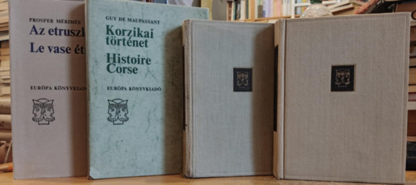 Francis Jammes, Guy De Maupassant, Prosper M�rim�e Pierre de Ronsard - 4 db versek: Francis Jammes v�logatott versei; Pierre de Ronsard v�logatott versei; Korzikai t�rt�net; Az etruszk v�za