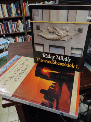 Rday Mihly - ptszeti knyvcsomag 2 darabos KNYVMENT AJNLAT: A vilg csodinak nyomban, Vrosvdbeszdek I-II.