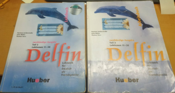 Jutta Mller, Thomas Storz Hartmut Aufderstrasse - Delfin - Lehrbuch - Zweibandige Teil 2 Lektionen 11-20 + Arbeitsbuch (2 ktet)