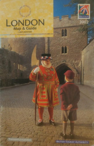 Gordon Kay British Tourist Authority - London Map & Guide Complimentary 2002