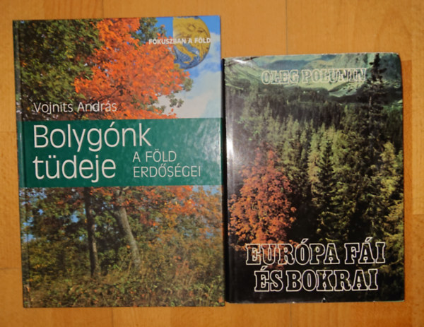 Vojnits András Oleg Polunin - 2 könyv fákról, erdőkról: Európa fái és bokrai, Bolygónk tüdeje - A Föld erdősségei