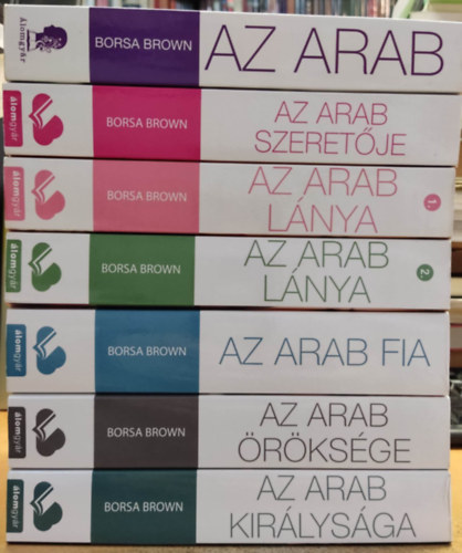 Borsa Brown - 7 db Borsa Brown: Az Arab +  Az Arab lnya 1-2. + Az Arab fia + Az Arab szeretje + Az Arab rksge + Az arab kirlysga