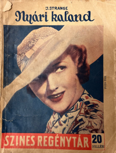 J. Strange - Ny�ri kaland (Szines reg�nyt�r 398. sz�m)