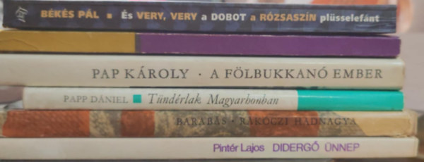 Barabs Tibor, Papp Dniel, Kroly Pap, Varga Lszl, Bks Pl Pintr Lajos - Magyar kortrs knyvcsomag