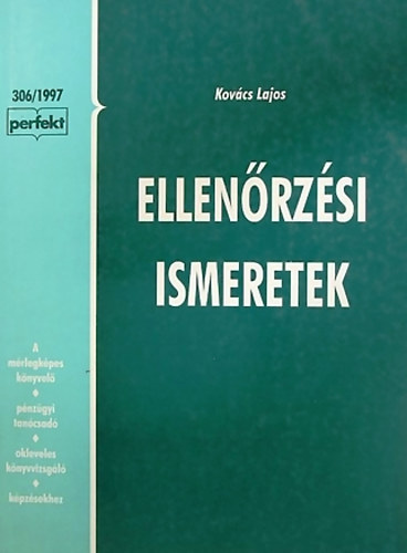 Kovcs Lajos - Ellenrzsi ismeretek