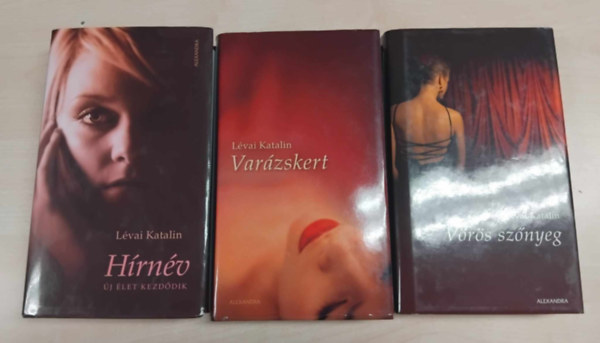L�vai Katalin - 3db L�vai Katalin csomag: H�rn�v + Var�zskert + V�r�s sz�nyeg