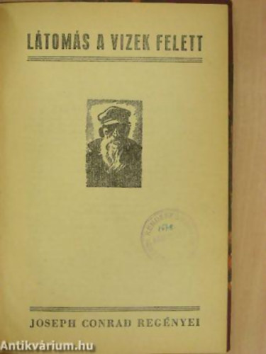 Joseph Conrad - L�tom�s a vizek felett