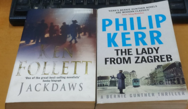 Ken Follett Philip Kerr - Jackdaws + The Lady from Zagreb (2 ktet)