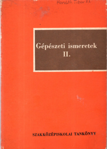 Szab� K�roly - G�p�szeti ismeretek II.