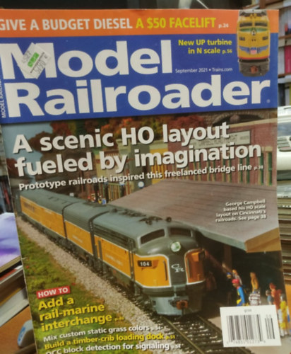 Model Railroader, angol vonat-modell magazin
