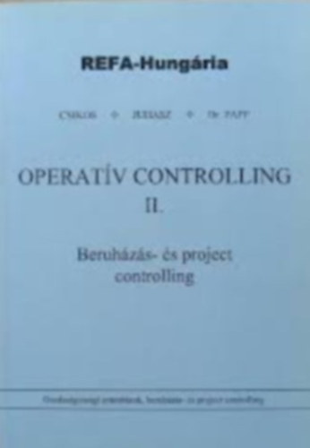 Operat�v Controlling I-III