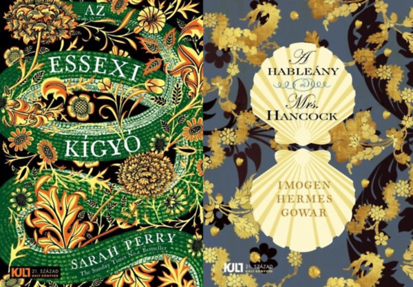 Imogen Hermes Gowar Sarah Perry - 2 db t�rt�nelmi reg�ny: Az essexi k�gy� + A hable�ny �s Mrs. Hancock