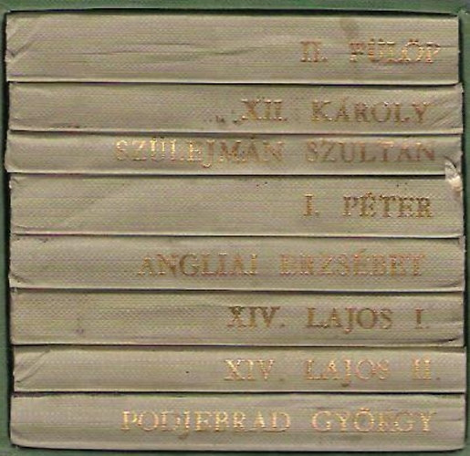 Akadémiai Kiadó - Életek és korok I-VIII.