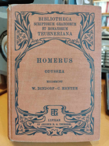 Homeri - Homeri Odyssea edidit Guilielmus Dindorf