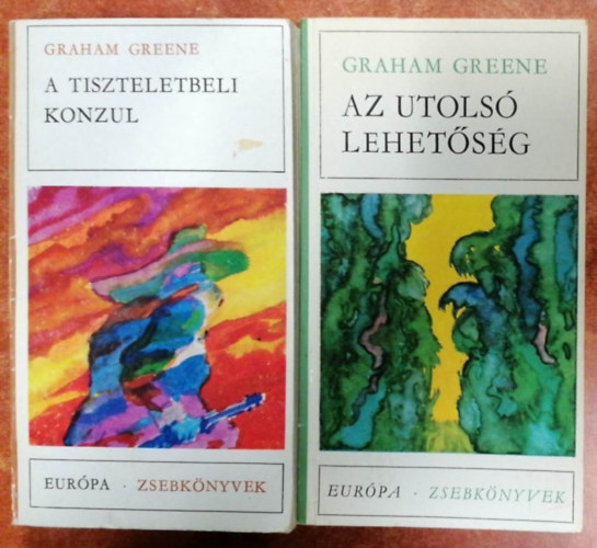 Graham Greene - 2 db Graham Greene:  A tiszteletbeli konzul + Az utols lehetsg