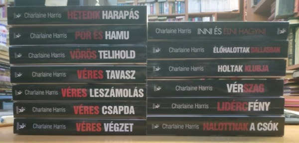 Charlaine Harris - True Blood 1-13. (Az HBO-os Treu Blood sorozat knyv alakban) - A teljes sorozat!