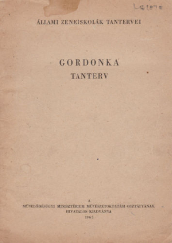 Gordonka tanterv