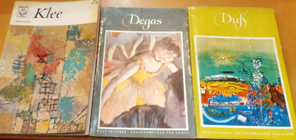 Jrg Spiller, Manuel Gasser, Benno Reifenberg - 3 db fest: Degas + Dufy + Klee