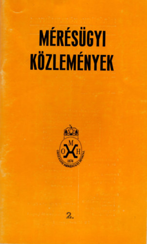 Dr. Pákay Péter - Mérésügyi közlemények 2.