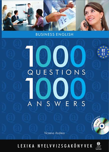 Viczena Andrea - 1000 questions 1000 answers - Business english - MP3 cd mellklettel