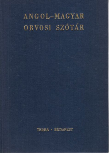 V�ghelyi-Csink - Angol-magyar orvosi sz�t�r