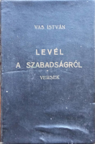 Levl a szabadsgrl - versek