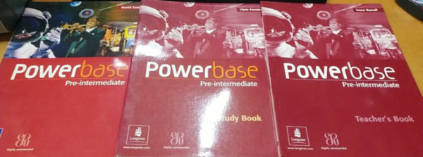 Chris Faram, Irene Barrall David Evans - Powerbase Pre-intermediate + Study Book + Teacher's Book (3 k�tet)