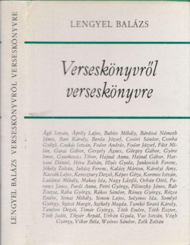 Lengyel Bal�zs - Versesk�nyvr�l versesk�nyvre (dedik�lt)
