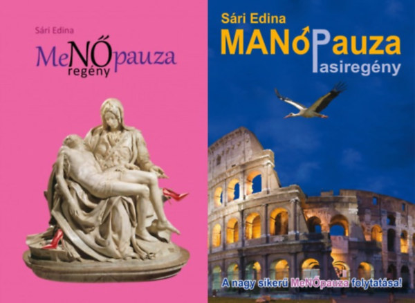 S�ri Edina - 2 db S�ri Edina reg�ny: MeN�pauza + MAN�pauza