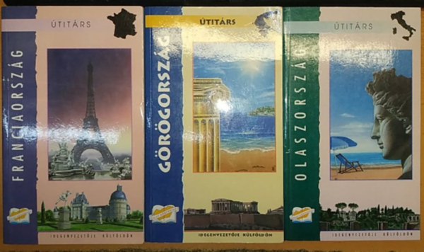 Gnczi Kroly, Takcsn Gyri Erika, Baja Sndor - 3 db titrs ktet: Franciaorszg + Grgorszg + Olaszorszg