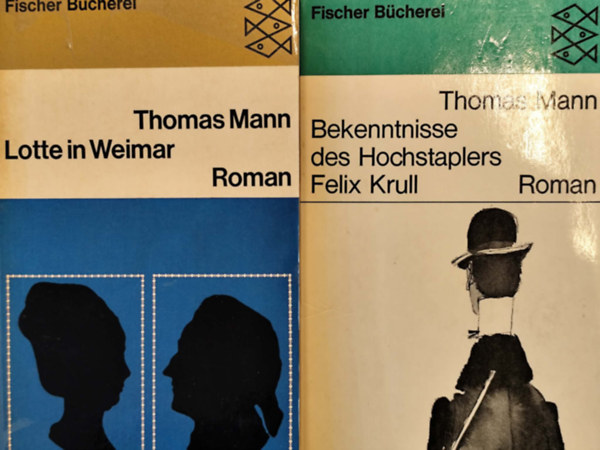 Thomas Mann - 2 db német nyelvű Thomas Mann kötet