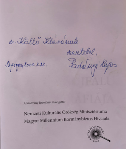 Padnyi Lajos - Nyergesjfalu monogrfija