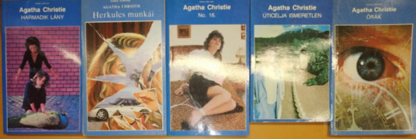 Agatha Christie - 4 db Agatha Christie: Harmadik lny + Herkules munki + No. 16.+ ticlja ismeretlen