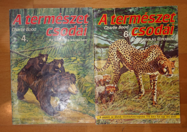 2 db A term�szet csod�i c�m� �js�g - 4. ��s 6. sz�m