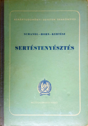Schandl-Horn-Kert�sz - Sert�steny�szt�s