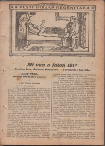 Richard Washburn - Mi van a falon túl? I-II. (A Pesti Hirlap Regénytára)