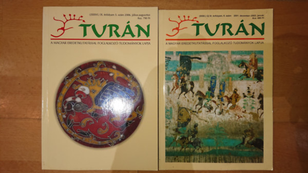 2 db Turn folyirat - 2001. december-2002. janur, 2006. jlius-augusztus