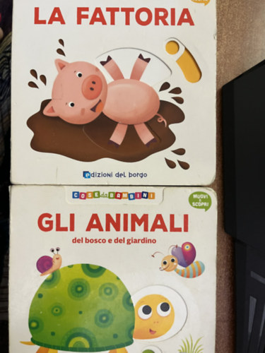 A farm / Az �llatok olasz nyelv� mesek�nyv La fattoria / Gli animali