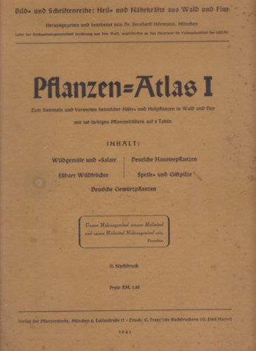Pflanzen-Atlas I-II.