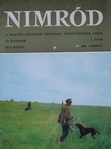 Ront Tibor  (szerk.) - Nimrd - Vadszati s vadgazdlkodsi folyirat IV. vfolyam 5. szm