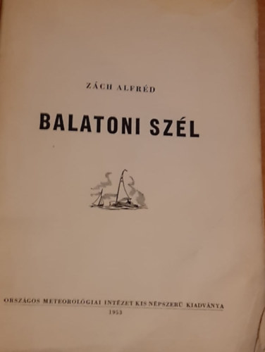 Zch Alfrd - Balatoni szl