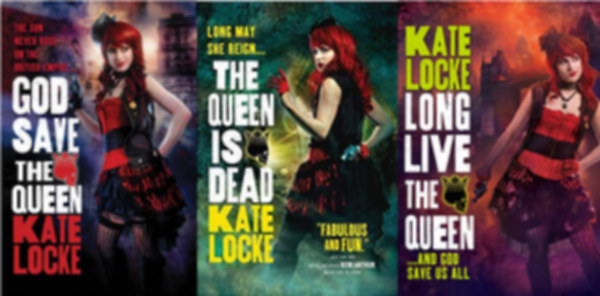Kate Locke - God Save the Queen The Immortal Empire, 1) + The Queen Is Dead ( the Immortal Empire, 2) + Long Live the Queen (The Immortal Empire, 3) 3 k�tet