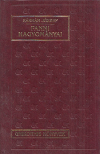 K�rm�n J�zsef - Fanni hagyom�nyai
