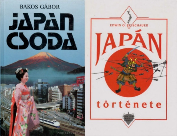 Edwin O. Reischauer Bakos Gbor - 2 db knyv Japn trtnetrl: Japn trtnete + Japn csoda