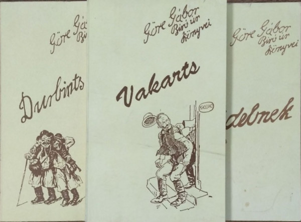 Grdonyi Gza - Gre Gbor-knyvcsomag (3 reprint ktet)